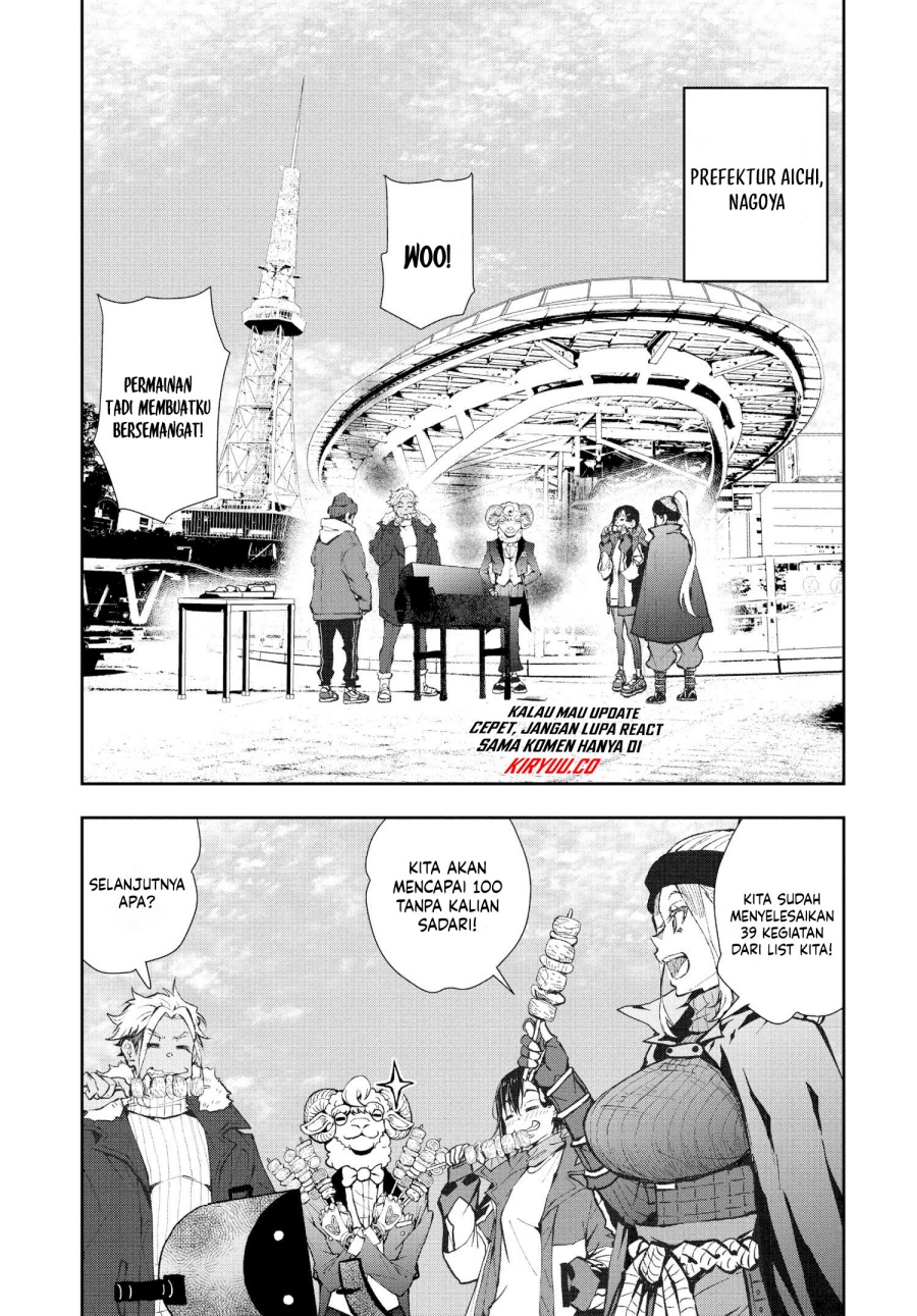 Zombie 100 ~Zombie ni Naru Made ni Shitai 100 no Koto~ Chapter 30 Bahasa Indonesia